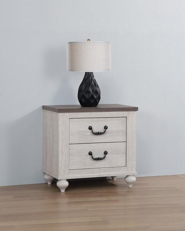 Stillwood - 2-drawer Nightstand - White-Washburn's Home Furnishings