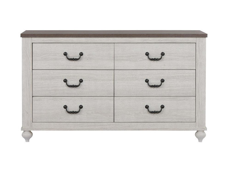 Stillwood - 6-drawer Dresser - White-Washburn's Home Furnishings