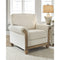 Stoneleigh - Alabaster - 2 Pc. - Chair, Ottoman-Washburn's Home Furnishings