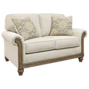 Stoneleigh - Alabaster - Loveseat-Washburn's Home Furnishings