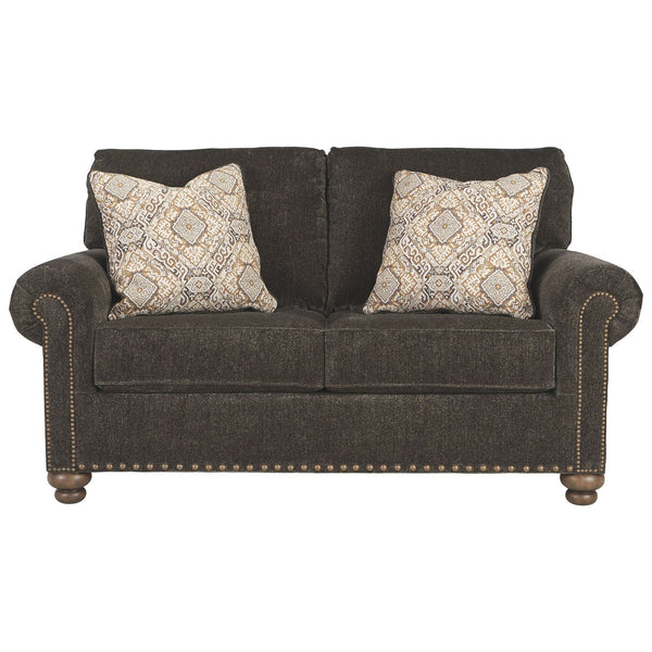 Stracelen - Sable - Loveseat-Washburn's Home Furnishings