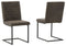 Strumford - Gray/black - Dining Chair (set Of 2)-Washburn's Home Furnishings