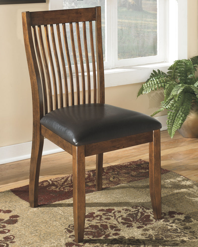 Stuman - Medium Brown - Dining Chair (set Of 2)-Washburn's Home Furnishings