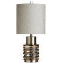 StyleCraft Eton Transitional Metal & Glass Table Lamp 27"H 3way-Washburn's Home Furnishings