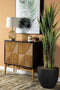 Sunburst 2-door Accent Cabinet - Brown-Washburn's Home Furnishings