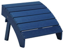 Sundown Treasure - Blue - Ottoman-Washburn's Home Furnishings