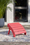 Sundown Treasure - Red - Ottoman-Washburn's Home Furnishings