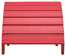 Sundown Treasure - Red - Ottoman-Washburn's Home Furnishings