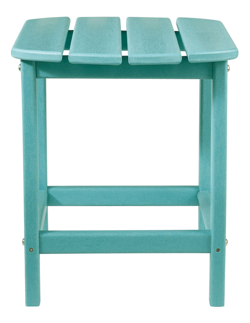 Sundown Treasure - Turquoise - Rectangular End Table-Washburn's Home Furnishings