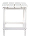 Sundown Treasure - White - Rectangular End Table-Washburn's Home Furnishings