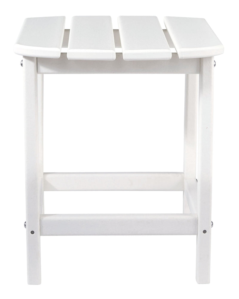 Sundown Treasure - White - Rectangular End Table-Washburn's Home Furnishings