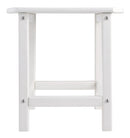 Sundown Treasure - White - Rectangular End Table-Washburn's Home Furnishings