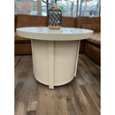 Sundown Treasure - White - Round Fire Pit Table-Washburn's Home Furnishings