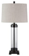 Talar - Clear/bronze Finish - Glass Table Lamp (1/cn)-Washburn's Home Furnishings