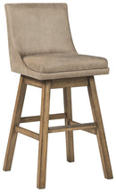 Tallenger - Beige - Bar Height Bar Stool (set Of 2)-Washburn's Home Furnishings