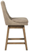 Tallenger - Beige - Counter Height Bar Stool (set Of 2)-Washburn's Home Furnishings