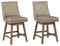 Tallenger - Beige - Counter Height Bar Stool (set Of 2)-Washburn's Home Furnishings