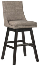 Tallenger - Light Gray - Bar Height Bar Stool (set Of 2)-Washburn's Home Furnishings