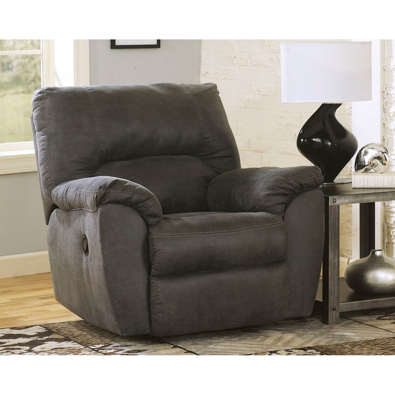 Tambo - Pewter - Rocker Recliner-Washburn's Home Furnishings