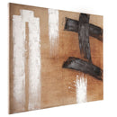 Tamland - Linen/white/black - Wall Art-Washburn's Home Furnishings