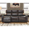 Team - Chocolate - Pwr Rec Sofa With Adj Headrest-Washburn's Home Furnishings