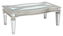 Tessani - Silver - Rectangular Cocktail Table-Washburn's Home Furnishings