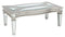 Tessani - Silver - Rectangular Cocktail Table-Washburn's Home Furnishings