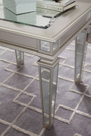 Tessani - Silver - Rectangular End Table-Washburn's Home Furnishings