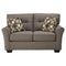 Tibbee - Slate - Loveseat-Washburn's Home Furnishings