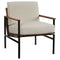 Tilden - Ivory/brown - Accent Chair-Washburn's Home Furnishings