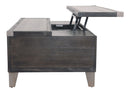 Todoe - Dark Gray - Lift Top Cocktail Table-Washburn's Home Furnishings