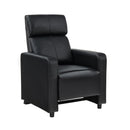 Toohey - Home Theater Recliner - Black-Washburn's Home Furnishings