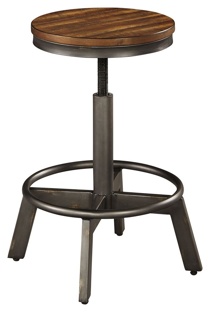 Torjin - Brown/gray - Counter Height Stool (set Of 2)-Washburn's Home Furnishings