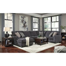 Tracling - Slate - Left Arm Facing Corner Chaise, Armless Loveseat, Right Arm Facing Sofa Sectional-Washburn's Home Furnishings