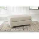 Traemore - Linen - 2 Pc. - Chair And A Half With Ottoman-Washburn's Home Furnishings