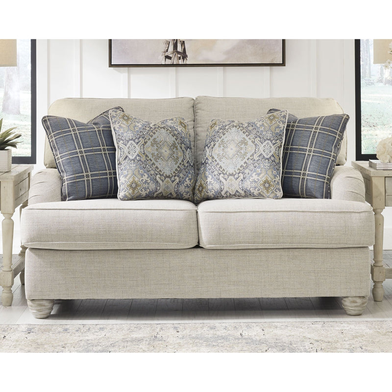 Traemore - Pearl Silver - Loveseat-Washburn's Home Furnishings