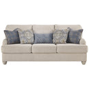 Traemore - Pearl Silver - Sofa-Washburn's Home Furnishings