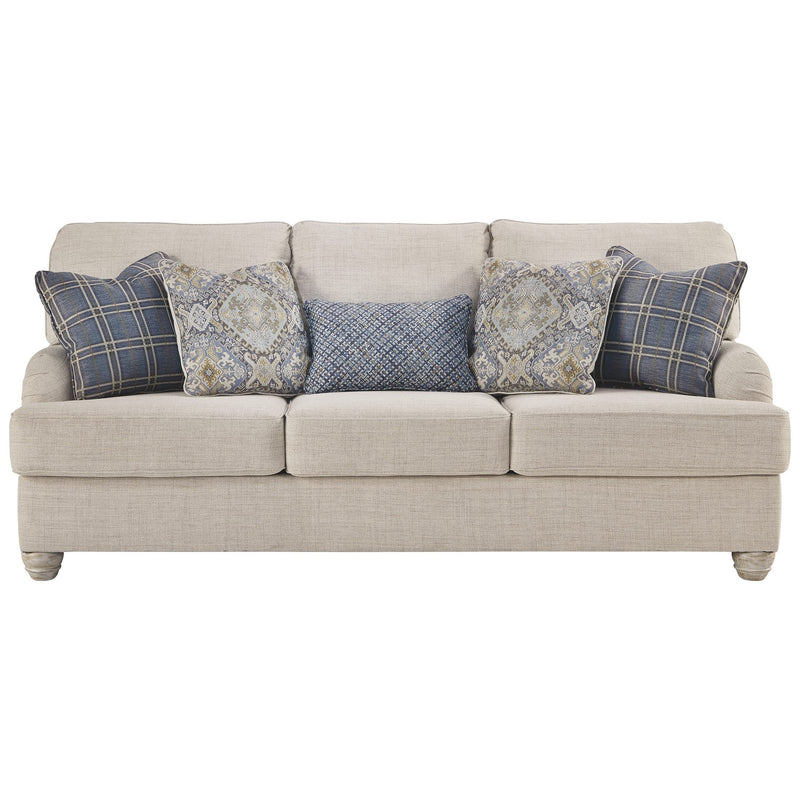 Traemore - Pearl Silver - Sofa-Washburn's Home Furnishings