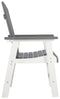 Transville - Gray/white - Arm Chair (2/cn)-Washburn's Home Furnishings