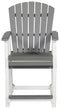 Transville - Gray/white - Barstool (2/cn)-Washburn's Home Furnishings