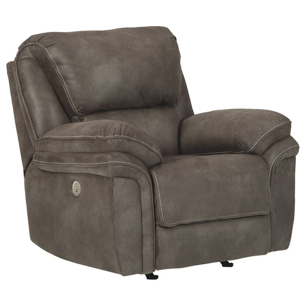 Trementon - Graphite - Power Rocker Recliner-Washburn's Home Furnishings