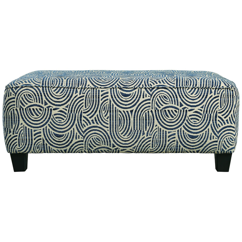 Trendle - Ink - Oversized Accent Ottoman-Washburn's Home Furnishings