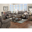 Trent Power Reclining Sofa - Charcoal-Washburn's Home Furnishings