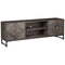 Treybrook - Distressed Gray - 2 Door Accent Cabinet-Washburn's Home Furnishings