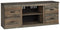 Trinell - Brown Dark - Tv Stand W/fireplace Option - 60" X 14.8" X 24.33"-Washburn's Home Furnishings