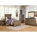 Trinell - Brown - One Drawer Night Stand-Washburn's Home Furnishings