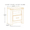 Trinell - Brown - One Drawer Night Stand-Washburn's Home Furnishings