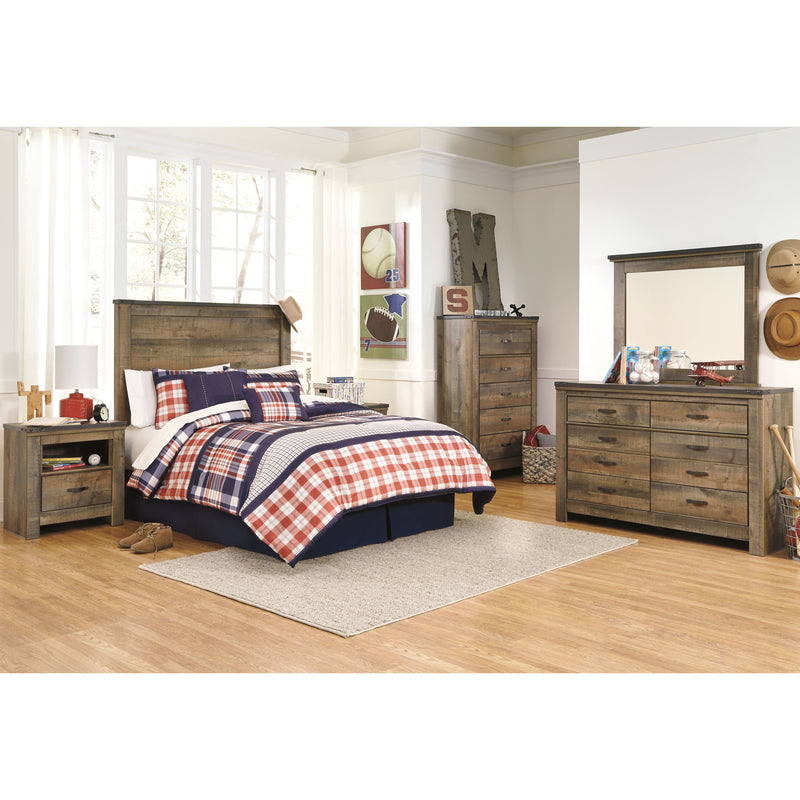 Trinell - Brown - One Drawer Night Stand-Washburn's Home Furnishings