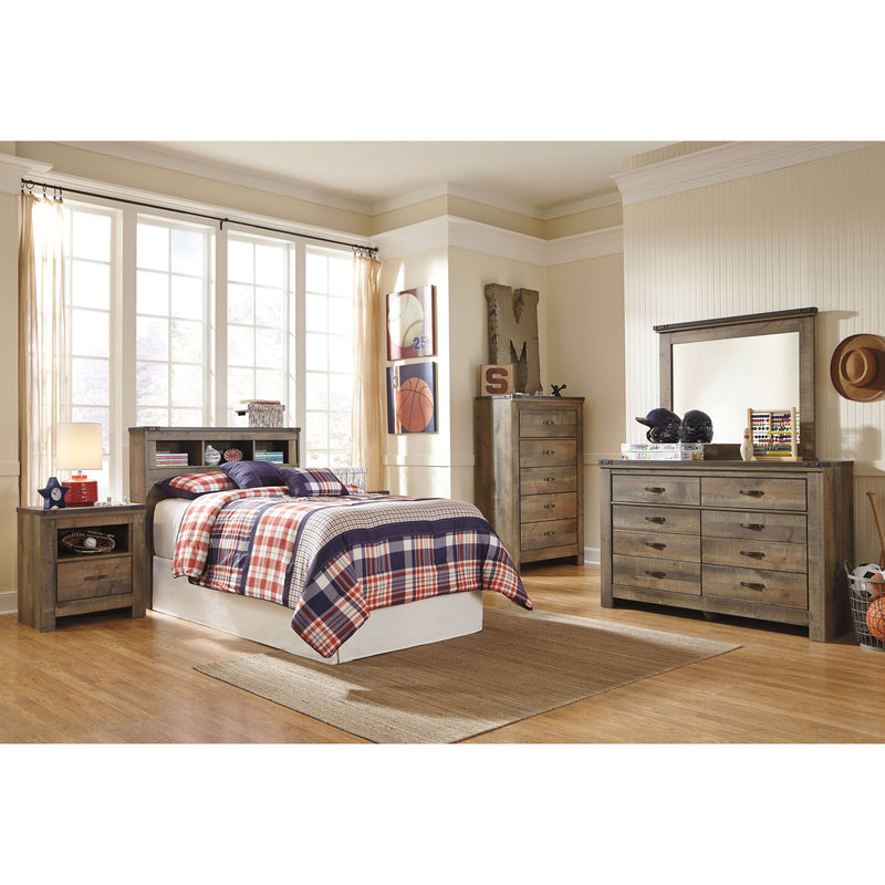 Trinell - Brown - Six Drawer Dresser-Washburn's Home Furnishings