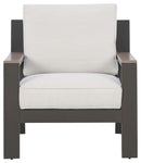 Tropicava - Taupe/white - Lounge Chair W/cushion-Washburn's Home Furnishings